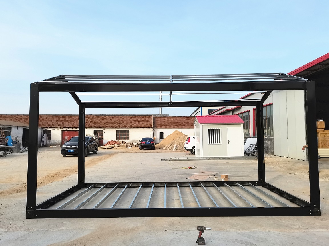 Rám kontejneru - sedlová střecha - domek - 5