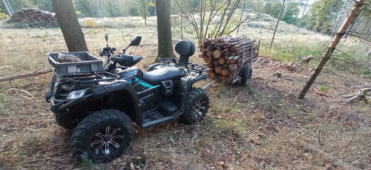 Vozík na dřevo - vyvážečka - 5