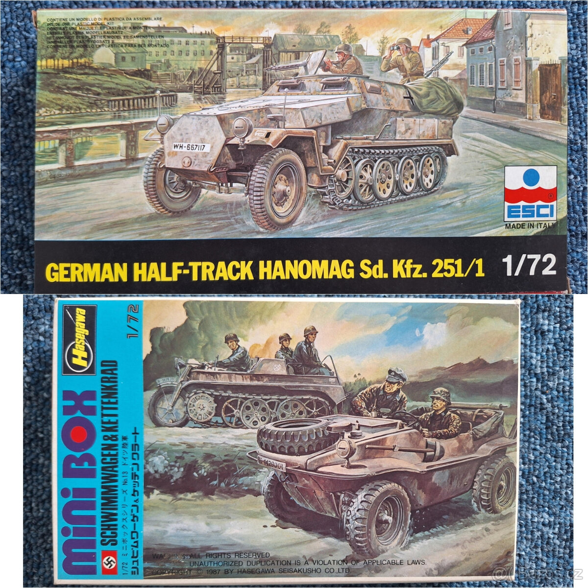 Unikátní nabídka – sbírka plastikových stavebnic vojenské te - 5