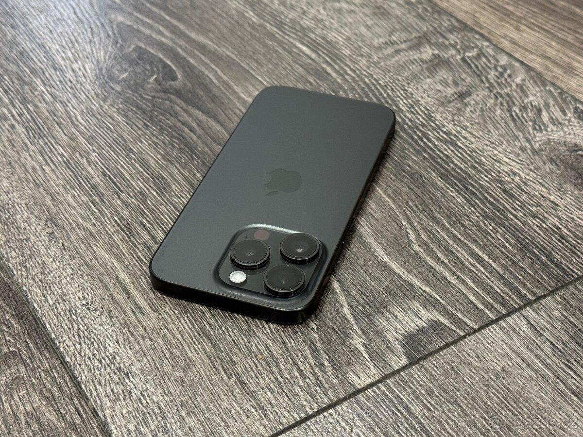 Apple iPhone 15 PRO 256GB černý - TOP STAV - 5