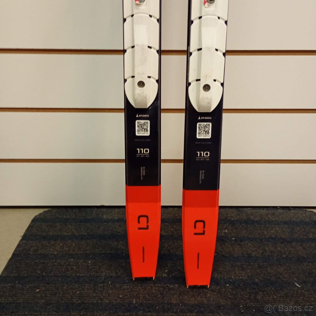 Dětské běžky Atomic PRO C1 Grip JR na SNS 110cm - 5