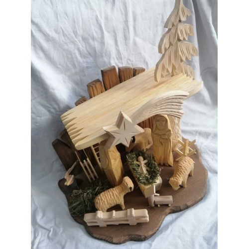 Dřevěný betlém 14D2 - 5