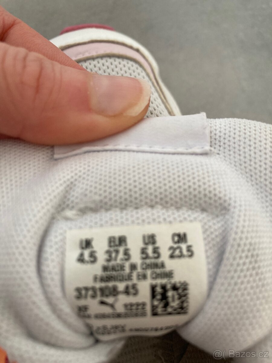 Puma tenisky 37,5 dívčí dámské bílé - 5