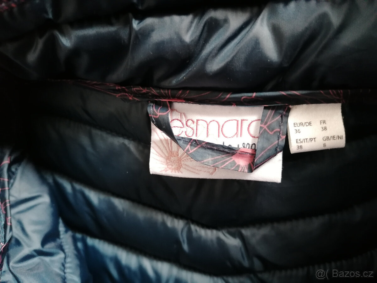 Dámská prošívaná bunda s potiskem - 5