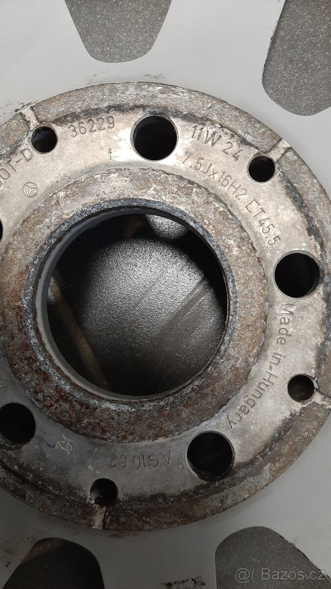 Alu kola Mercedes-Benz 7/5Jx16 ET-45,5 - 5