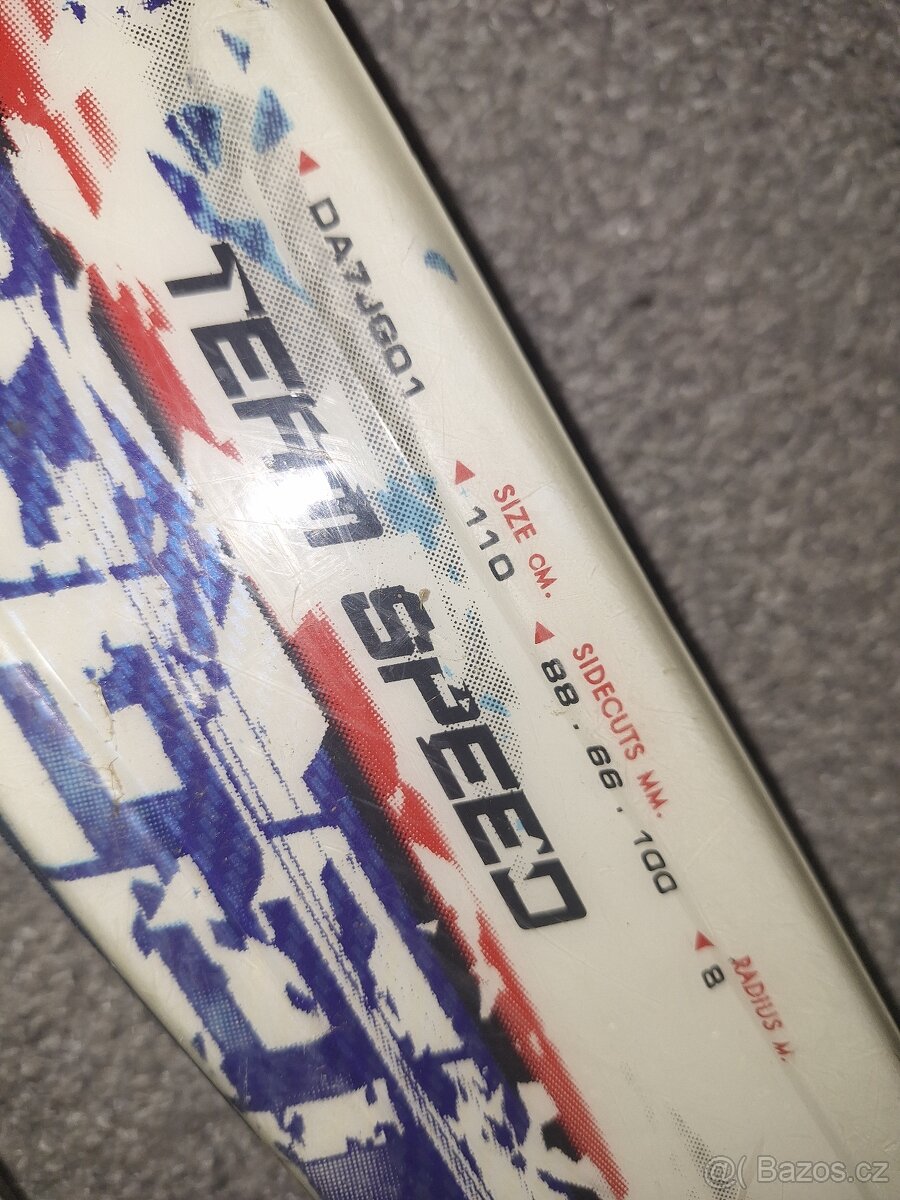 Dětské lyže 90+110, helmy a brýle - 5