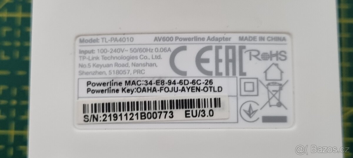 Internet po elektrické síti 230V - 5