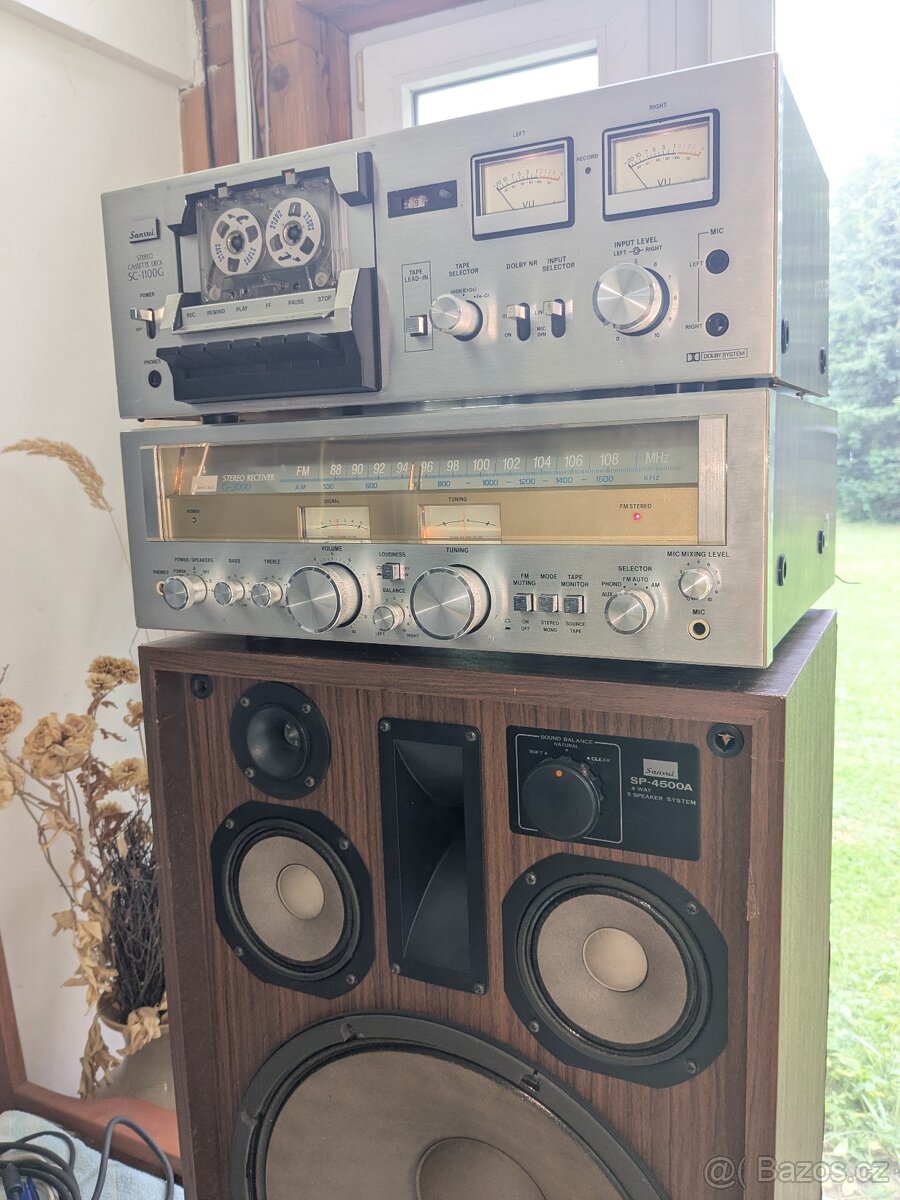 Sansui G3000 + Sansui SC-1100 + Sansui SP - 5