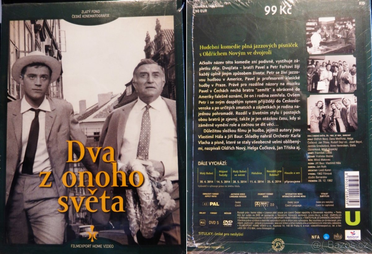 Staré české filmy pro pamětníky na DVD 2 (komedie) - 5