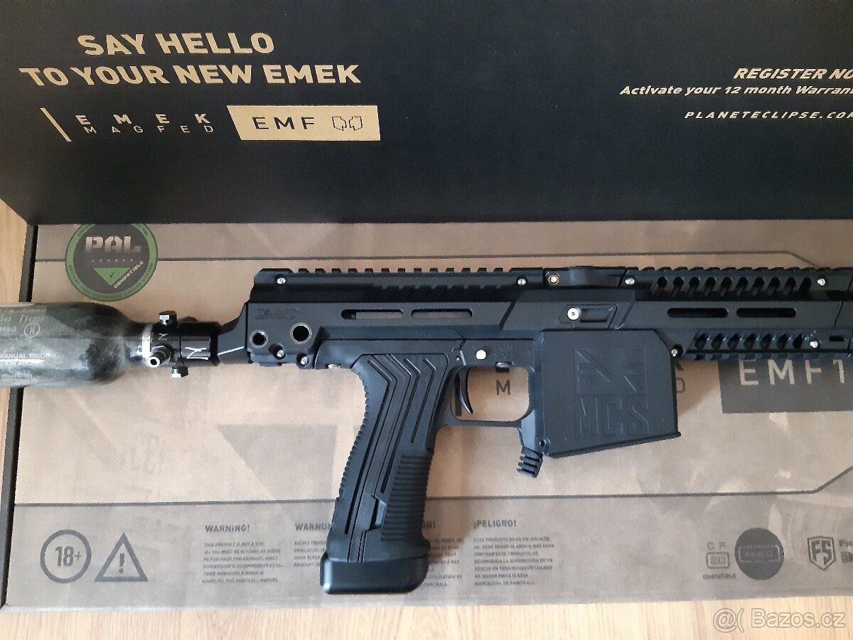 NOVÝ - MCS snížené vzduchové vedení do pažby pro Emek EMF100 - 5