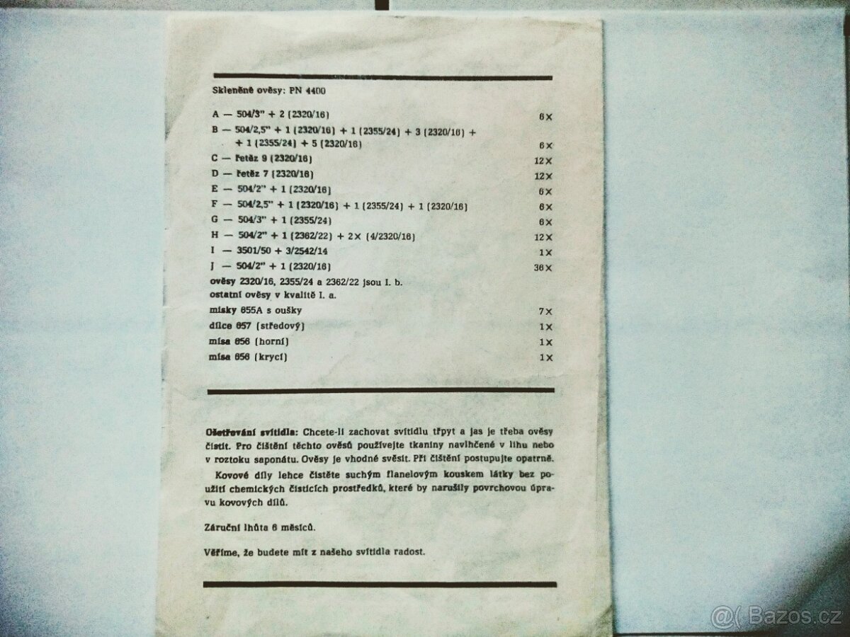 Křišťálový lustr - 5