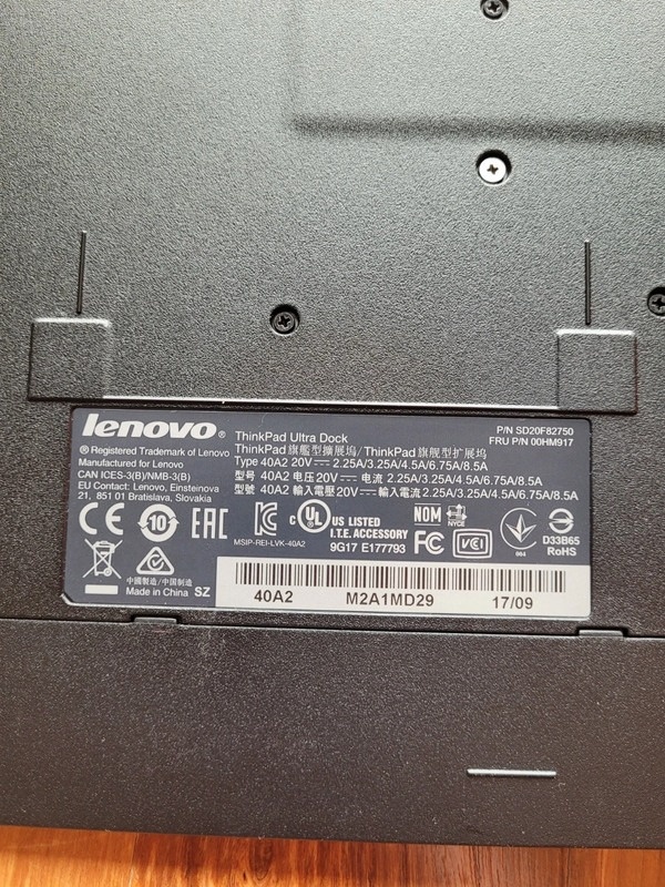 Dokovací stanice Lenovo ThinkPad - 5