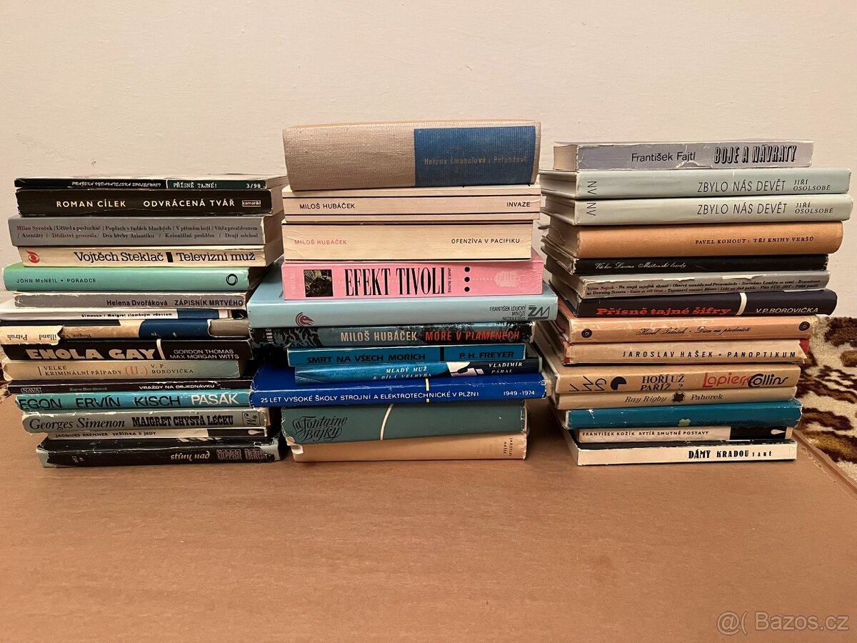 Starší knihy - 1950 - 1999 Romány/Povídky/Dobrodružné/Humor - 5