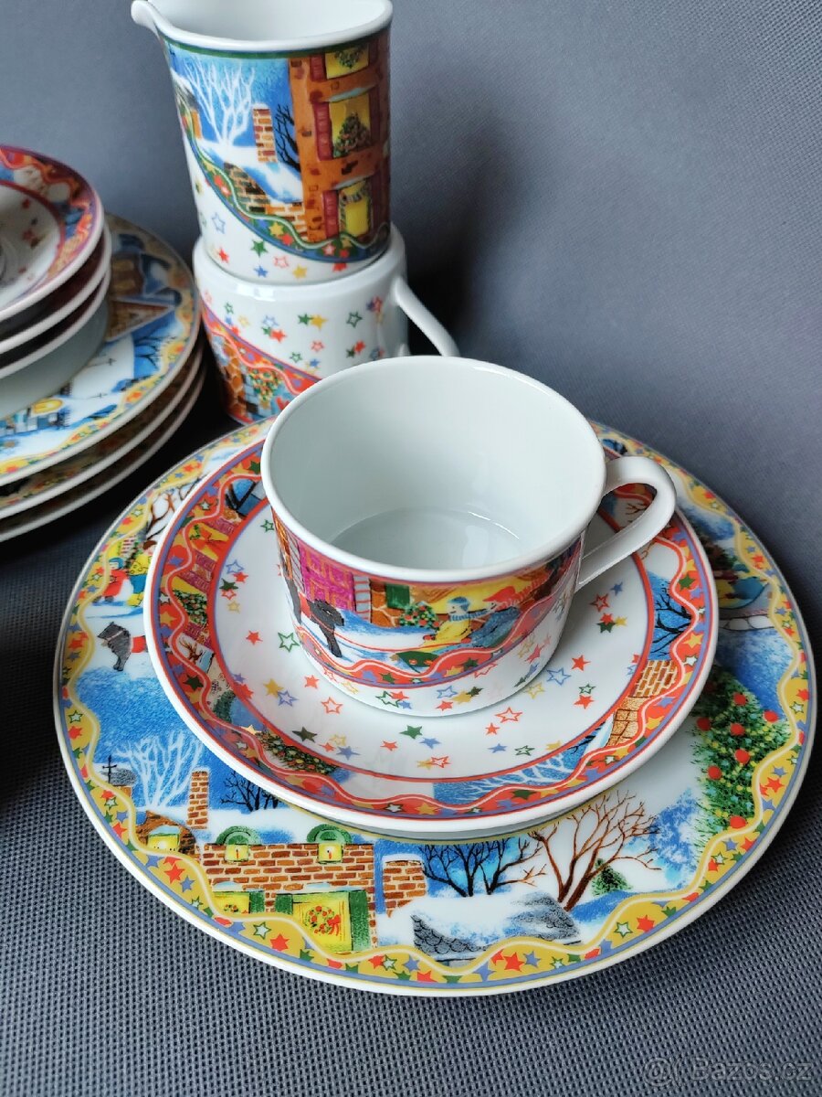 Vánoční porcelánová sada Eschenbach série "Jingle Bells" - 5