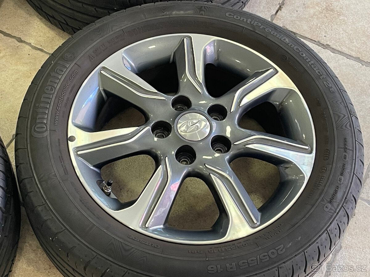 Alu kola 5x114,3 original Hyundai i30/i30cw 205/55 R16 - 5