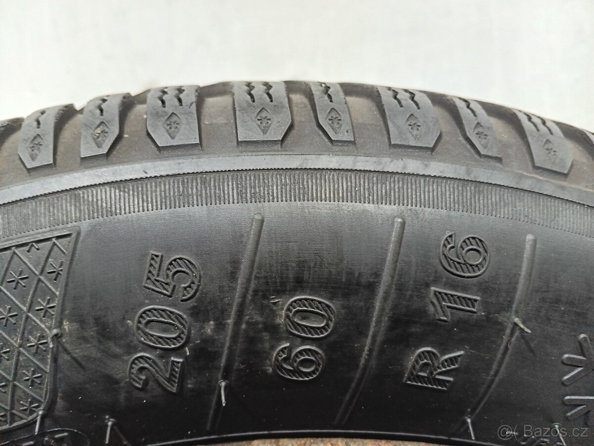 Zimní kola Renault, Dacia 4x100 R16 pneu 205/60/16 - 5