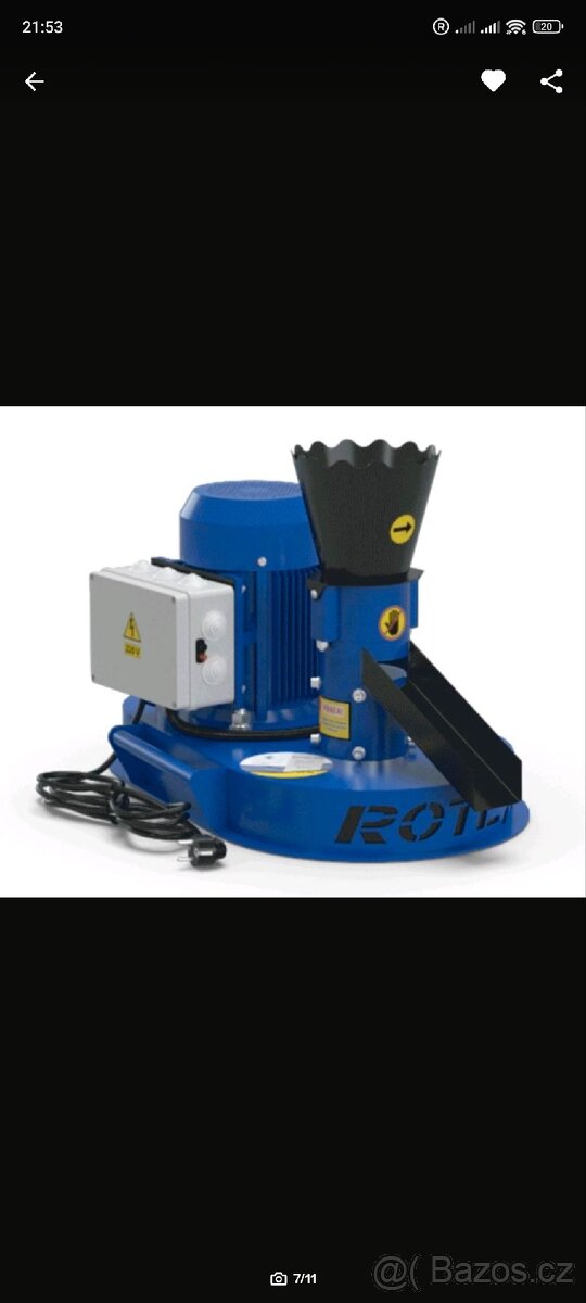 Granulátor krmiv Rotex-100 - 5