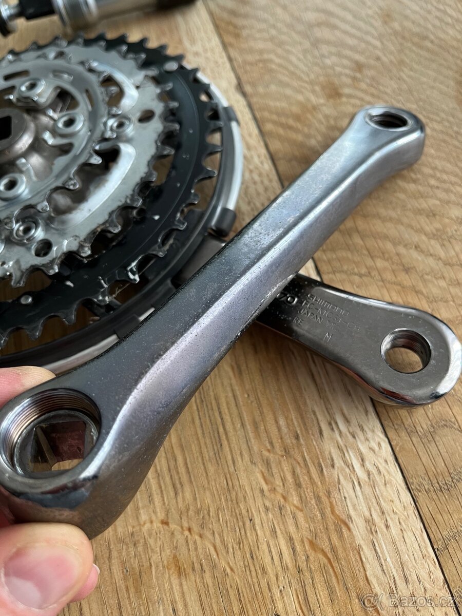 Kliky Shimano STX MC31 170mm - 5