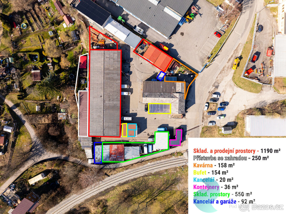 Prodej, multifunkční komerční areál, 4 238 m2, Český Krumlov - 5
