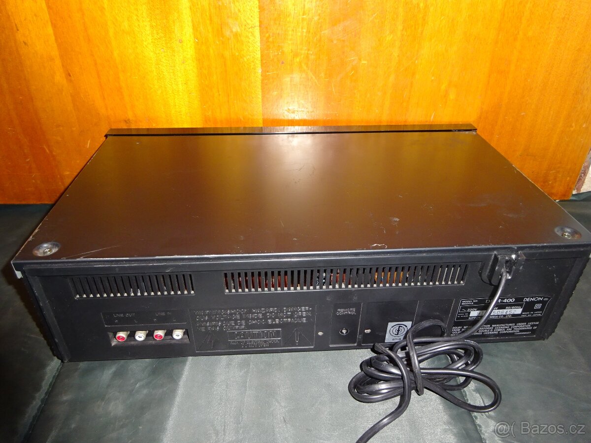 Stereo cassette tape deck DENON DMR-400 - 5