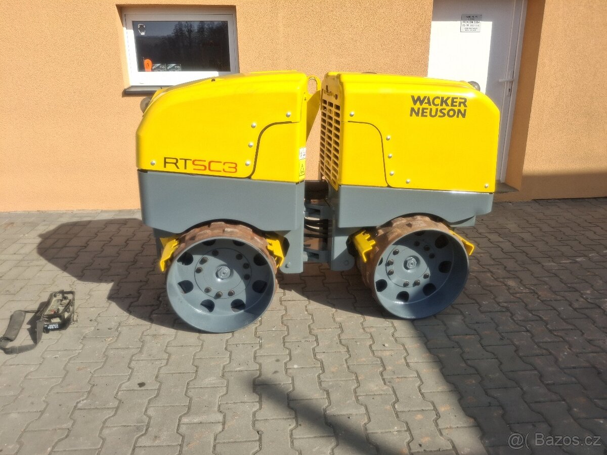 Vibrační válec Wacker Neuson RTSC3 ježkový - 5