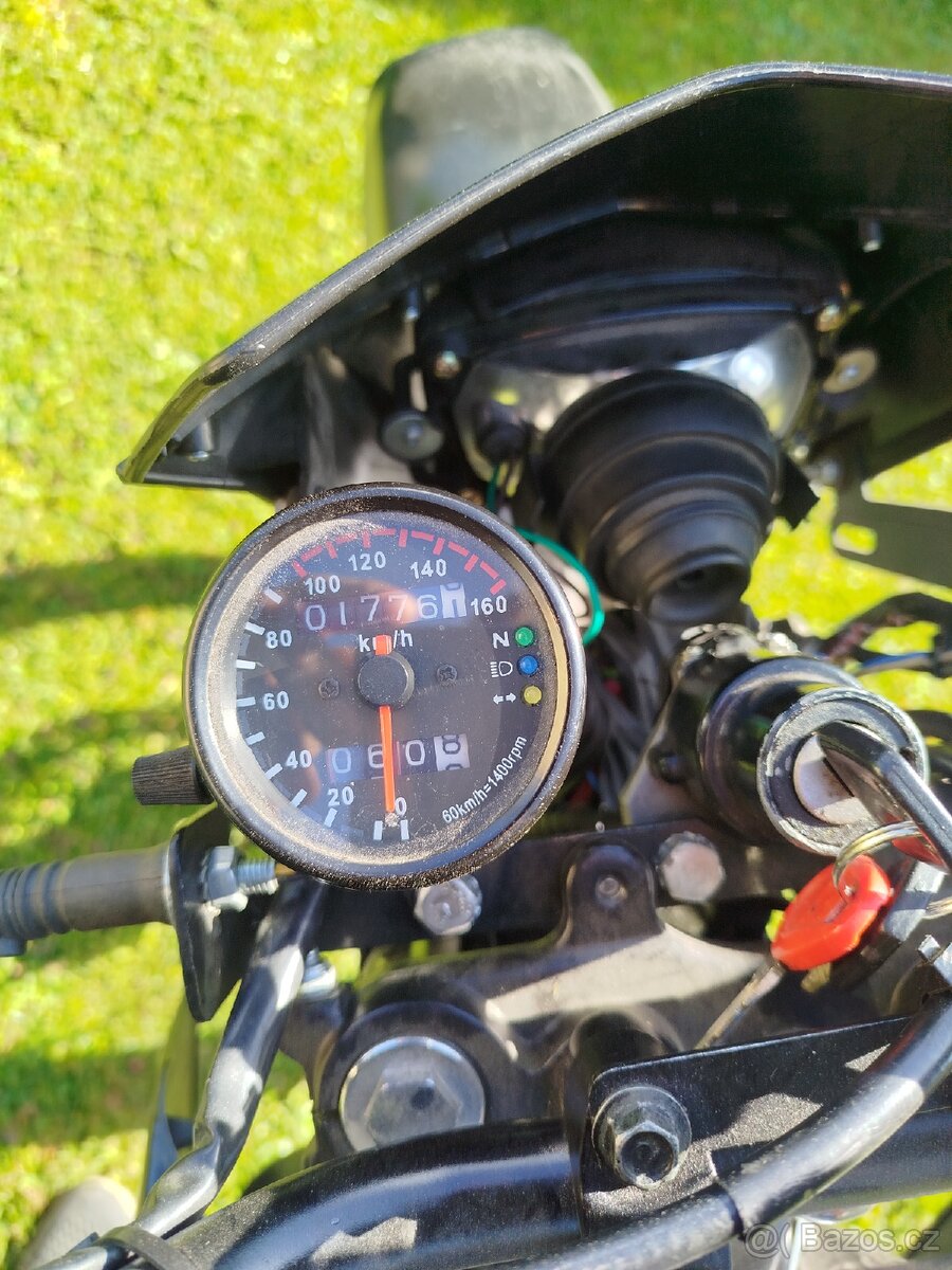 Prodám motorku enduro 125ccm PO STK