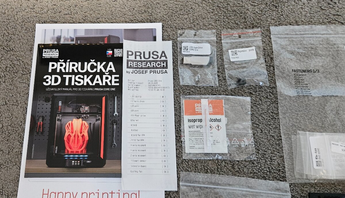 NOVÁ Průša Core One + Kamera Buddy3D - 5