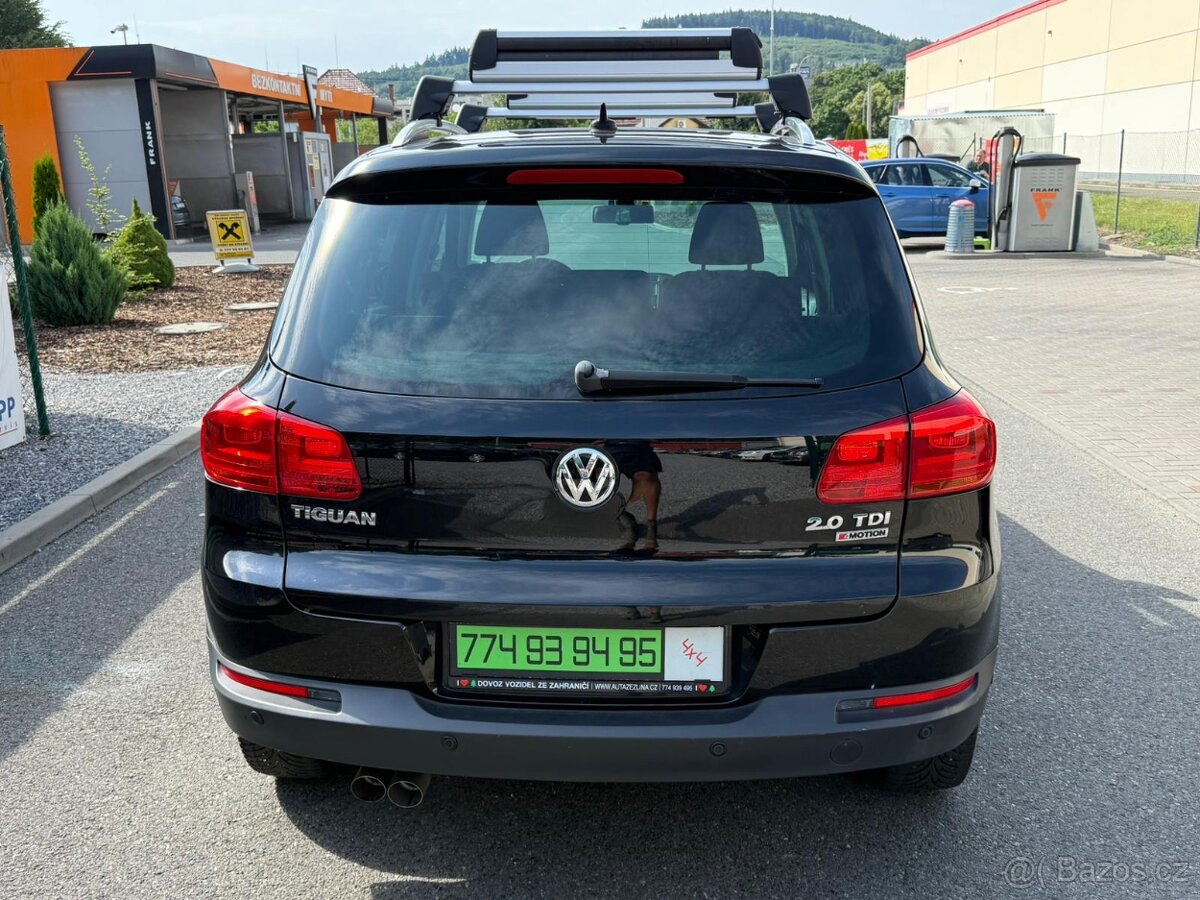 ►VW TIGUAN 2,0 TDI SPORT 4x4 - 110 KW, PARK. SENZORY, NAVI ◄ - 5