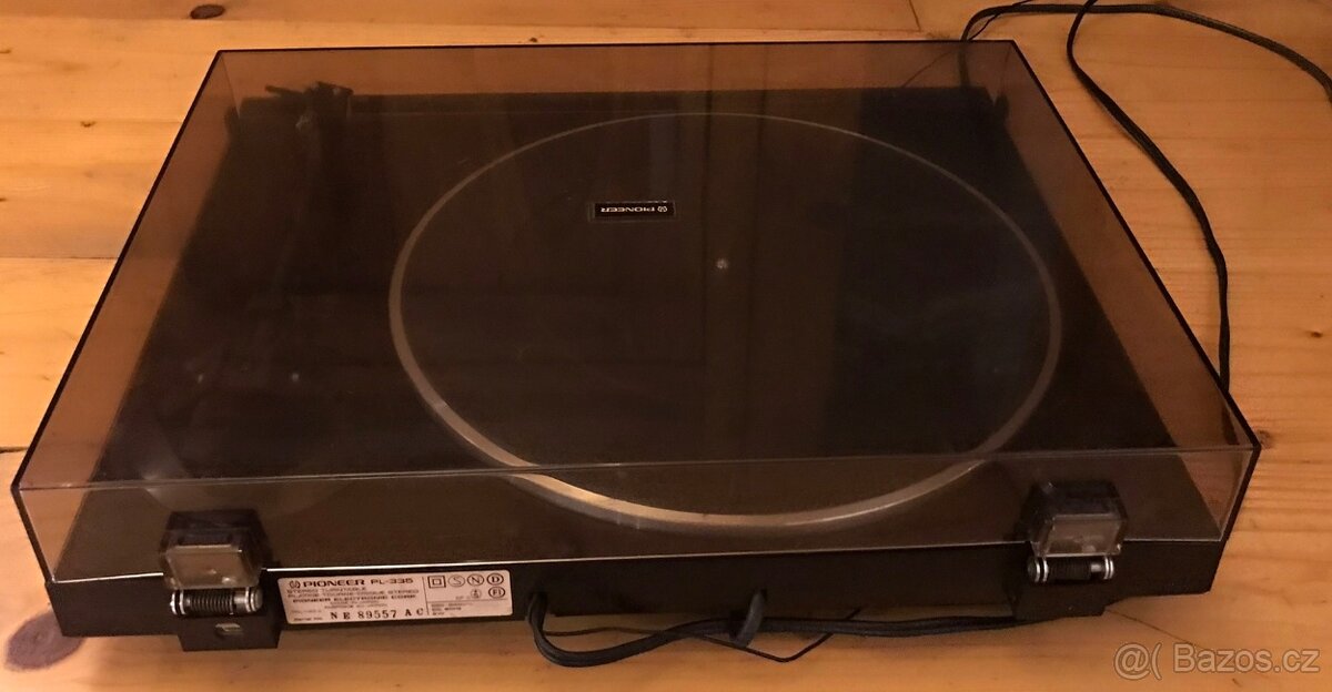 Gramofon PIONEER PL-335 (ROK 1990) PLNÝ AUTOMAT ,NOVÝ ŘEMÍNE - 5