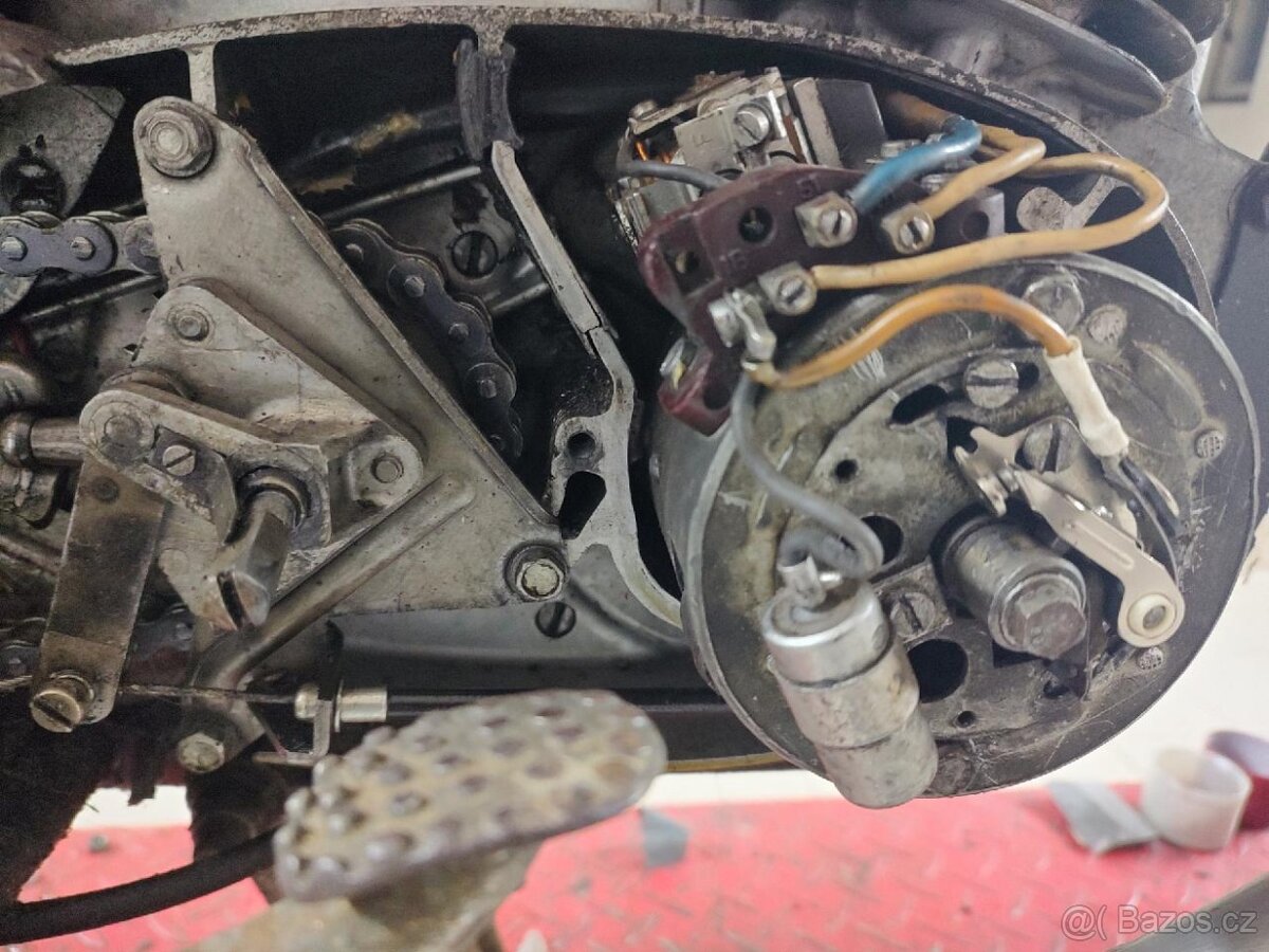 Jawa 250 353 kývačka ČR doklady malá spz - 5