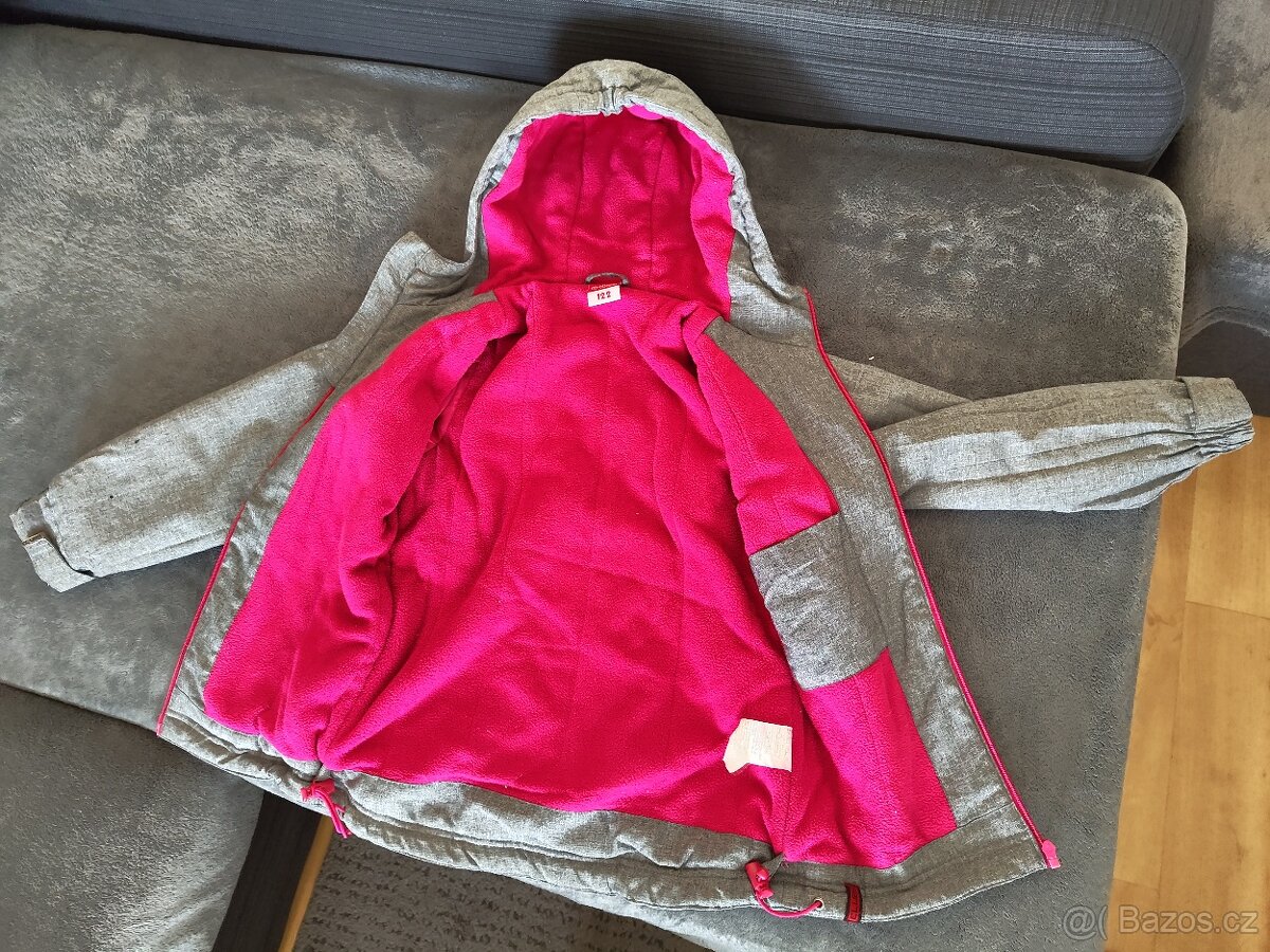 Dívčí zimní bunda S.A.M vel.122 - 5