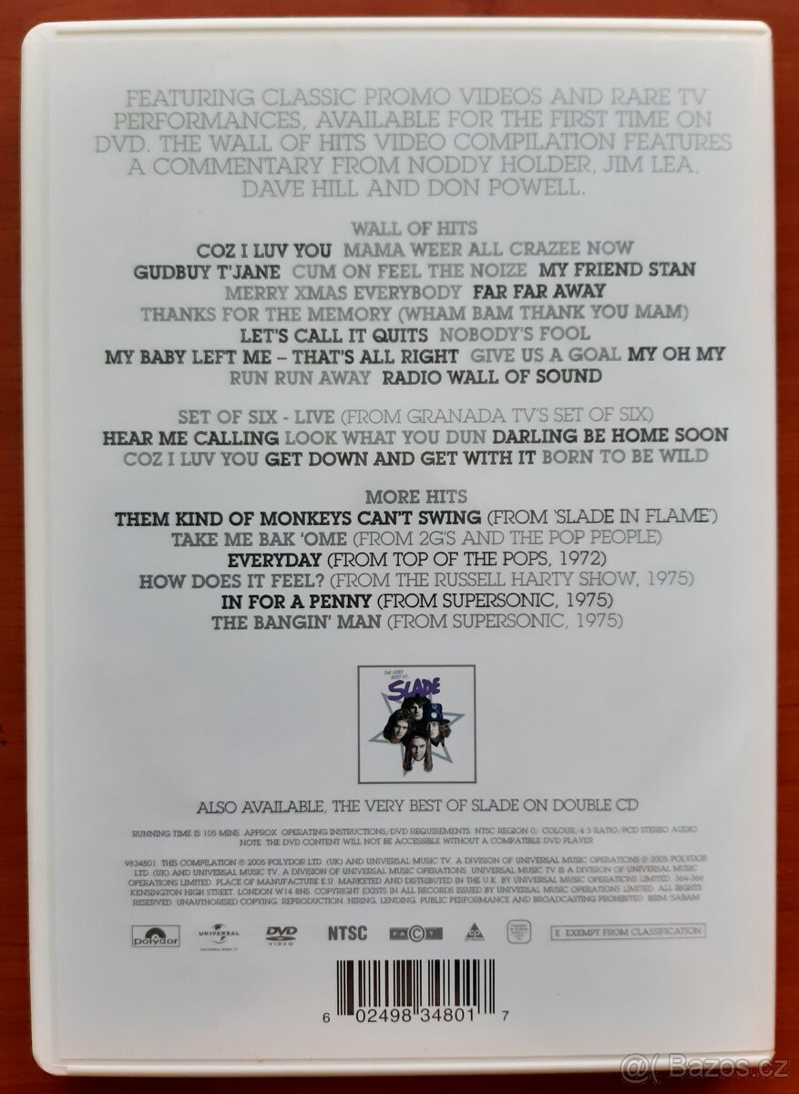 DVD ALICE COOPER, SLADE, WHITESNAKE - 5