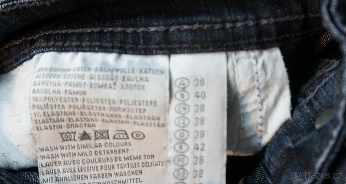 Dámské YESSICA jeans/rifle vel. 38 - 5