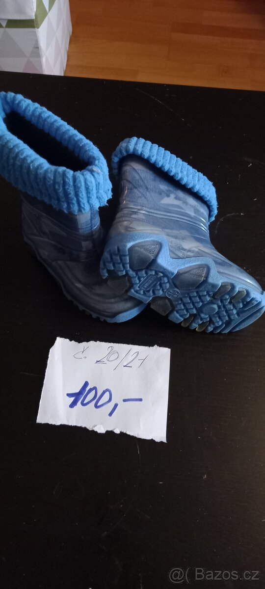 Dětské nošené botičky vel. 19, 20 a 21 - 5
