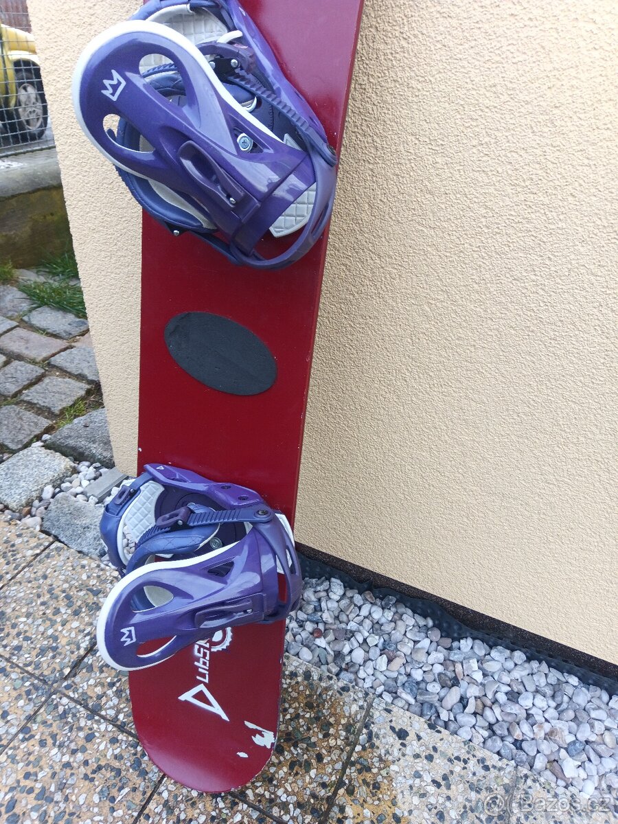 Set snowboard ROSSIGNOL-150 cm+ Boty a další. - 5