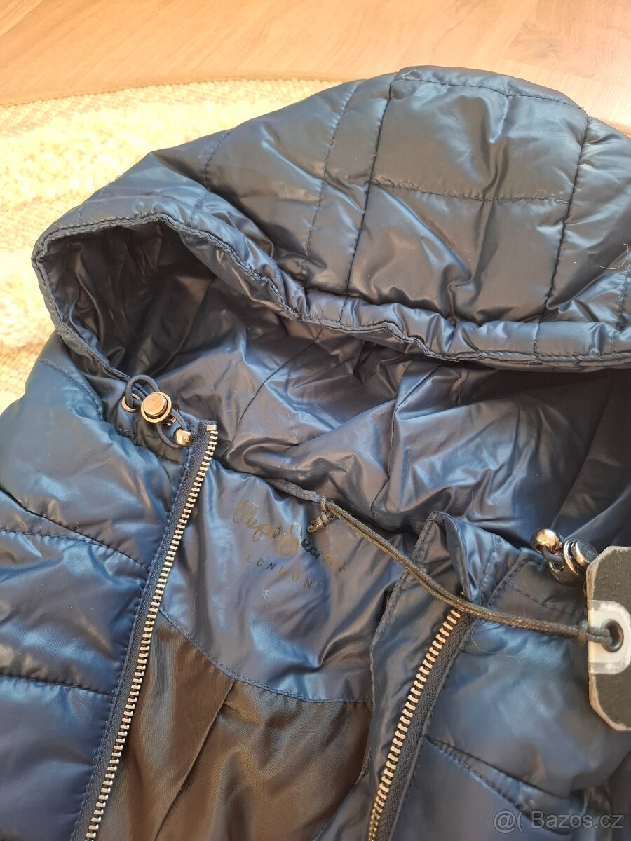 Modrá bunda Pepe Jeans - 5