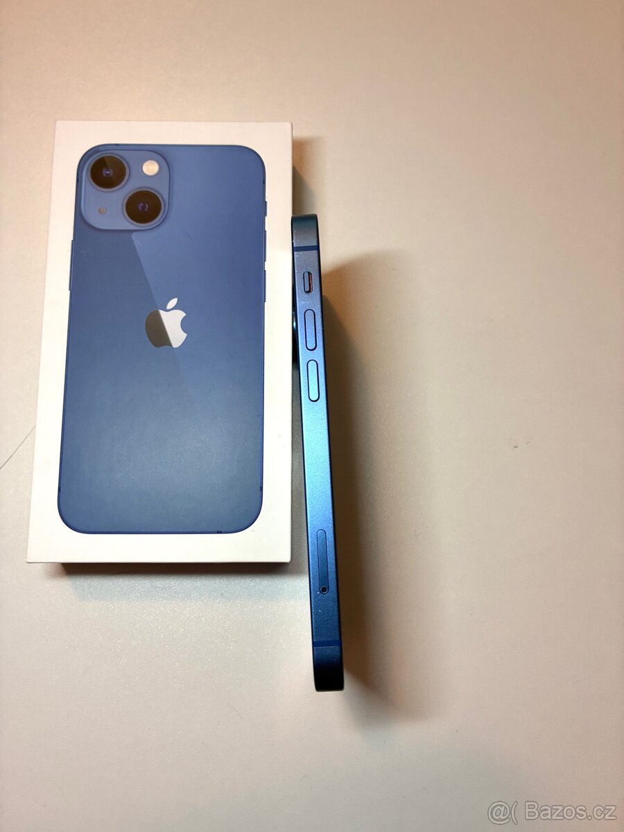 iPhone 13 mini 128gb modrý, 85% baterie - 5
