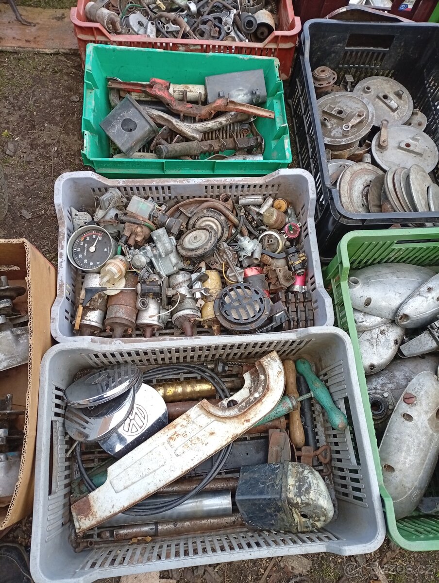 Jawa 50 pionýr+dily - 5