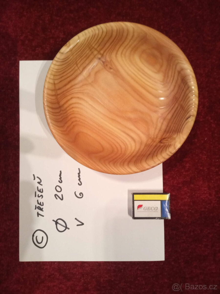 dřevěná miska - krásný a praktický dárek - 5