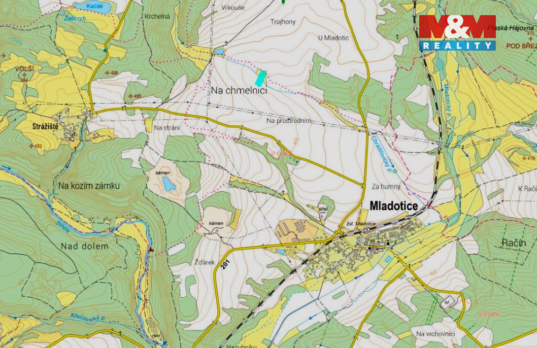 Prodej louky, 3253 m², Mladotice - 5