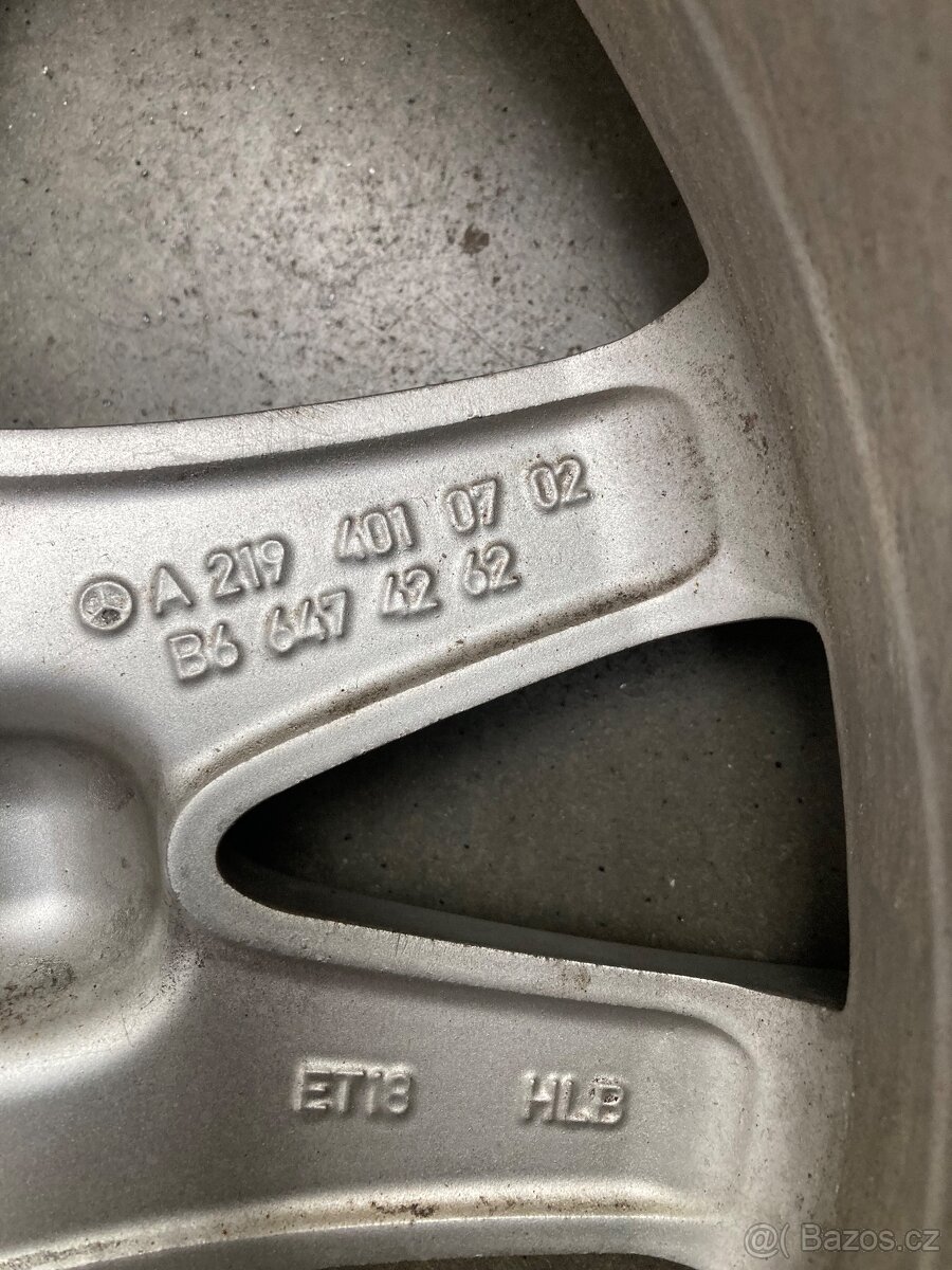 Mercedes CLS 219 Originál alu kola 17 - 5