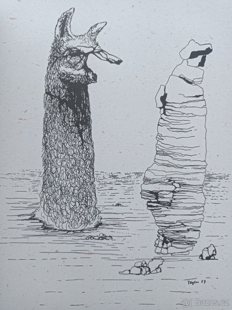 TOYEN - LES SPECTRES DU DÉSERT -PŘÍZRAKY POUŠTĚ - faksimile - 5