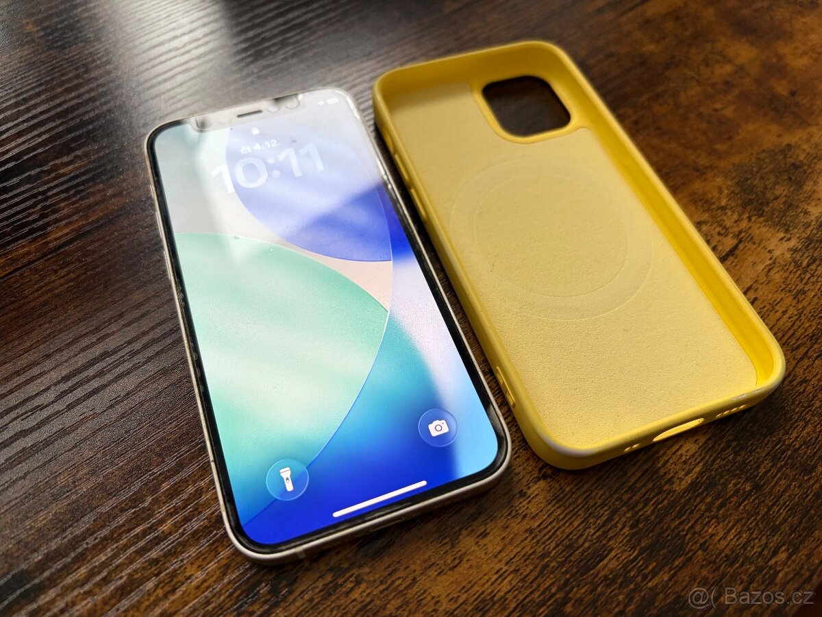 iPhone 12 mini 64GB bílý v krásném stavu Apple malý telefon - 5