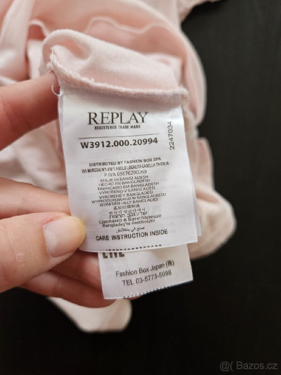 Dámské triko Replay vel S - 5