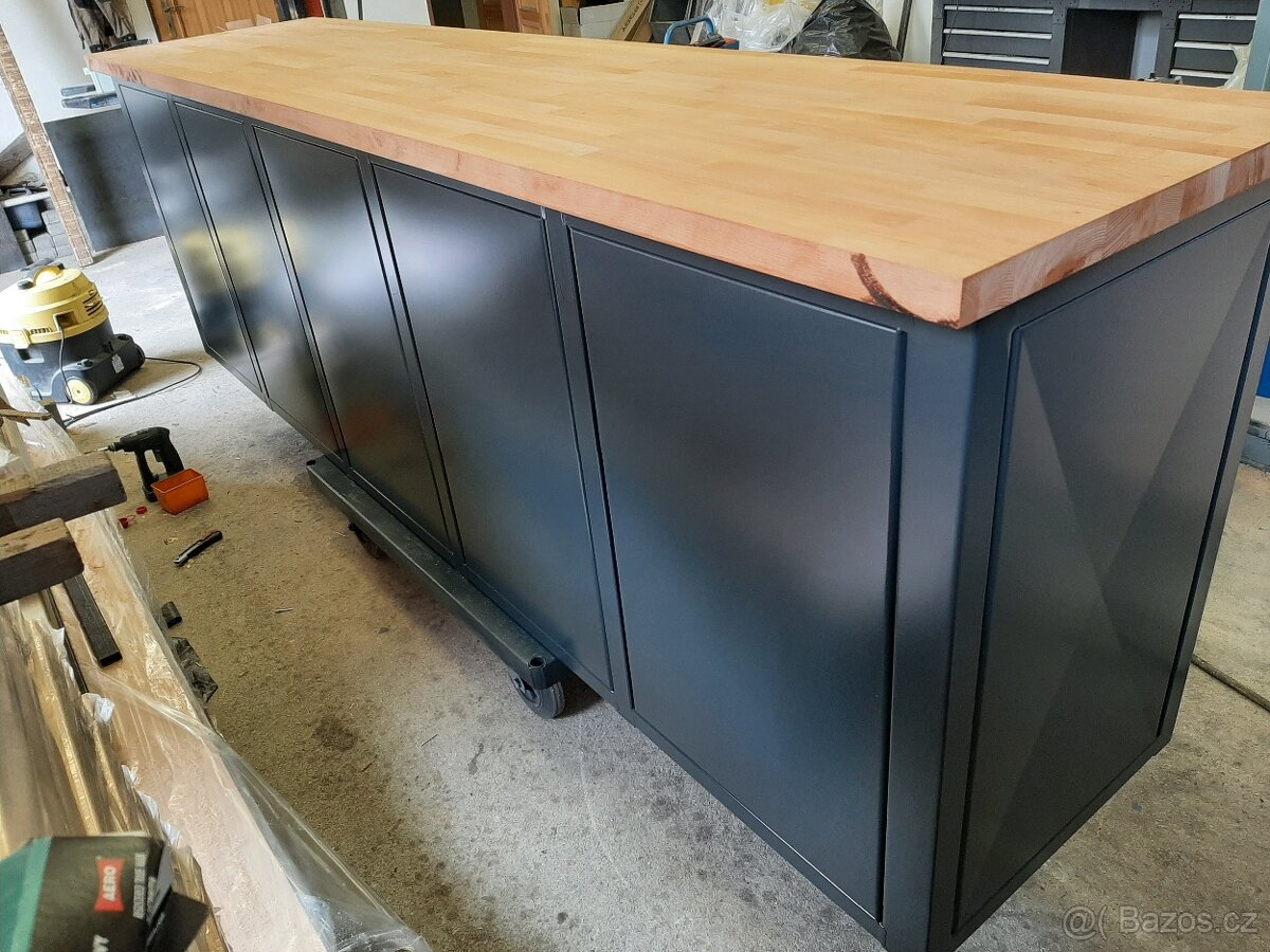 Dílenský ponk stůl do dílny 300cm - 5