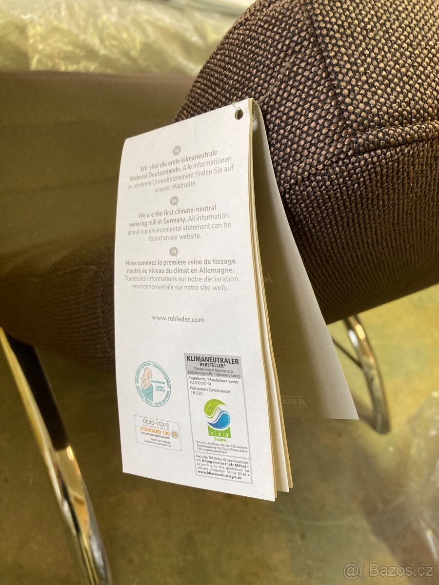 Relaxační pohovka-Aku baterie W.SCHILLIG-Nová - 5