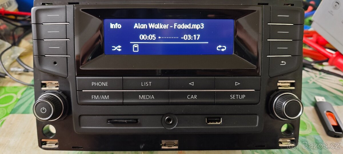 Autorádio VW MIB GLOBAL ENTRY USB/ BT/SD/MP3/AUX - 5