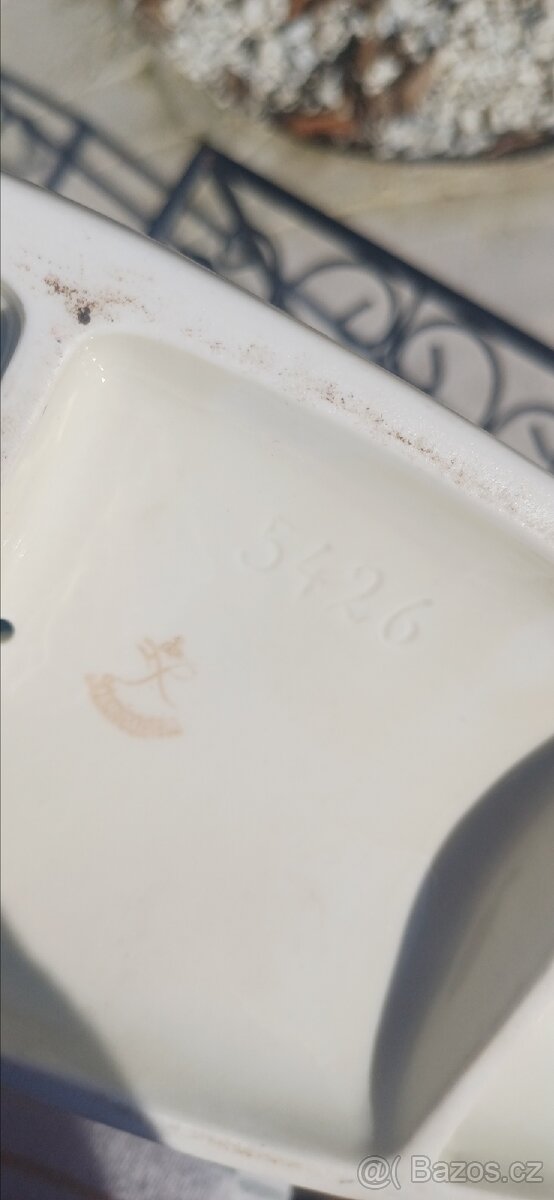 Starožitná porcelánová socha - 5