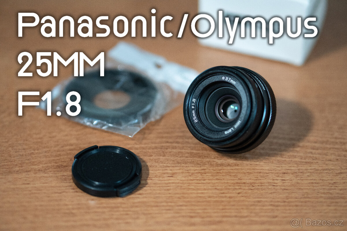 Objektív Fujian 25mm f/1.8 - 5