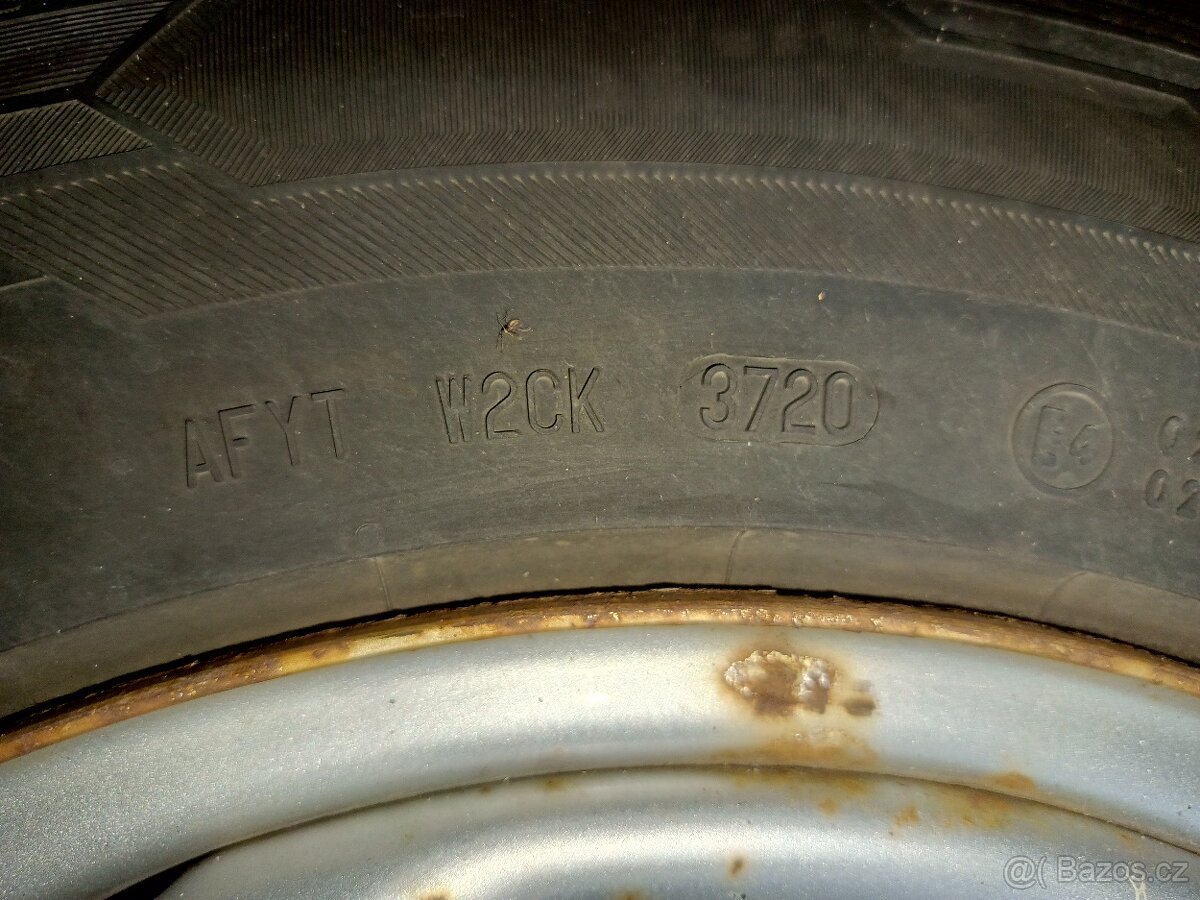 Zimní pneumatiky Barum polaris 5, sundáne ze subaru Forester - 5